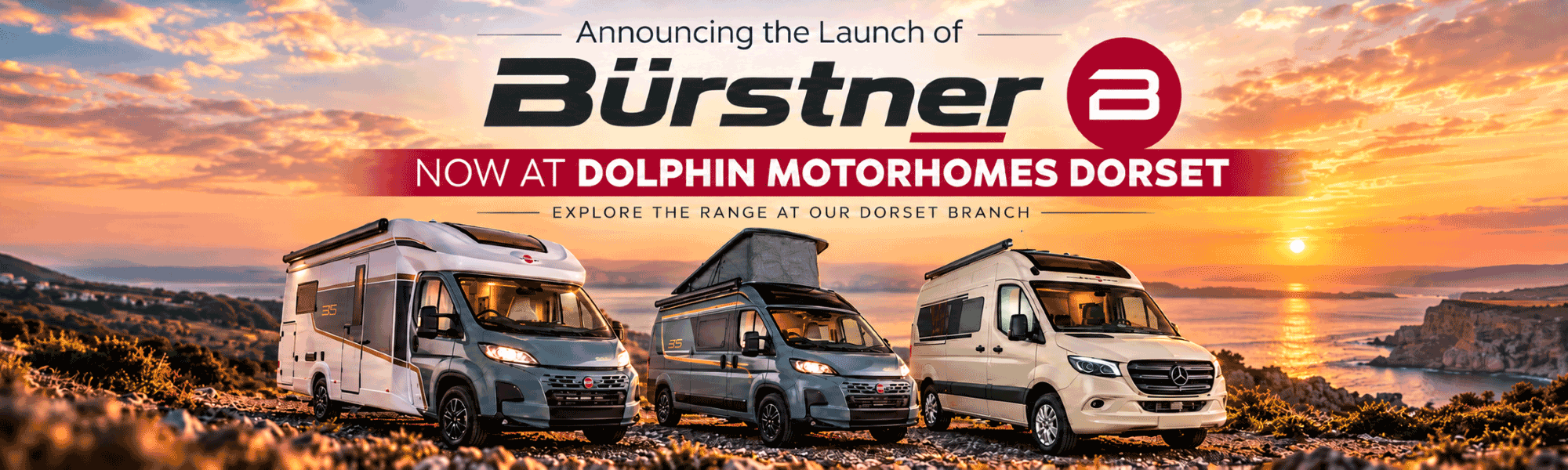 Burstner Launch at Dolphin Dorset