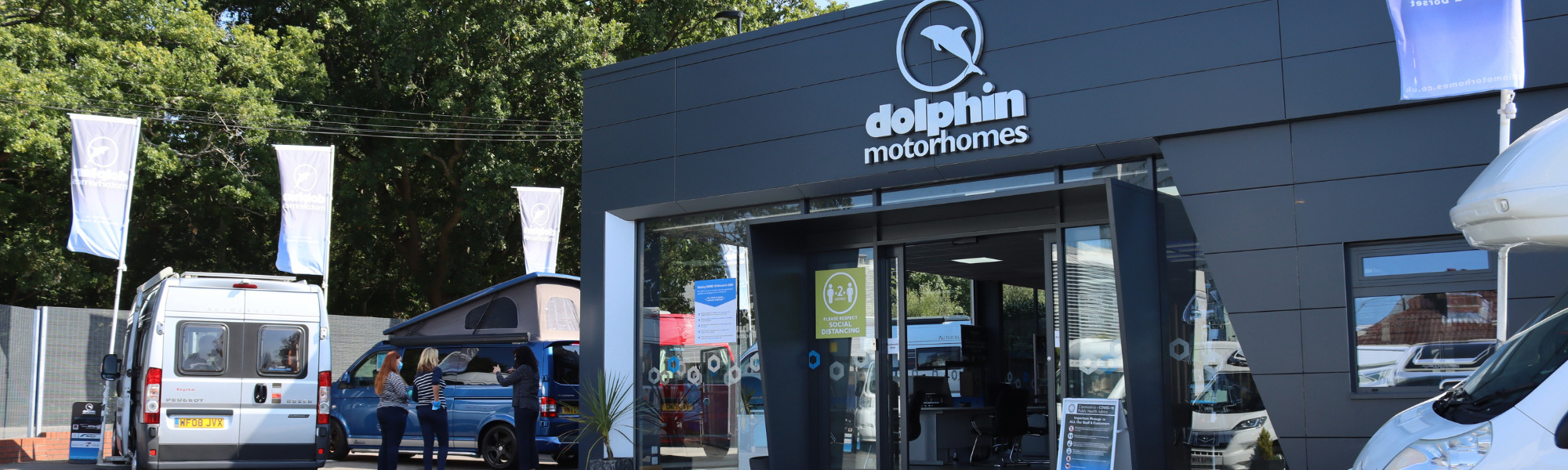 Dolphin Motorhomes Hampshire Site